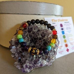 7 Chakras meditation bracelet